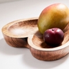 Picture of Solid Wood Serving Heart Tray