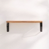 Picture of Floating Wooden And Iron Shelf