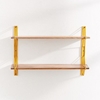 Picture of Solid Wood And Metal Wall Shelf