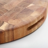 Picture of Round Sheesham Wood End Grain Butcher Block