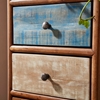 Picture of Solid Wood Contemporary Cabinet In Distress Finished
