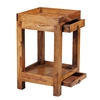 Picture of Solid Wood Sheesham Side Table With 2 Delightful Drawers