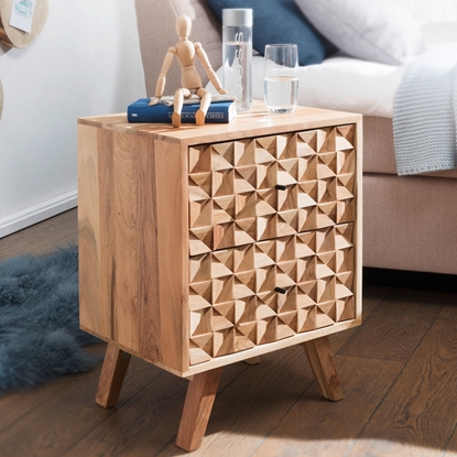 Picture of Solid Wood Rewa Bedside