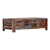 Picture of Solid Wood Sheesham Coffee Table With 6 Drawers