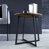 Picture of Solid Wood And Iron Temis Side Table