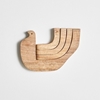 Picture of Wooden Folding Multi-Hook In Pigeon Design