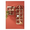 Picture of Antiago Two-Tier Solid Wood Wall Shelf