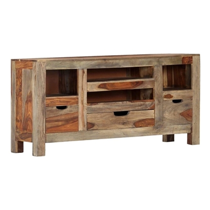Picture of Solid Wood Sheesham TV Unit With Full Storage