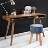 Picture of Solid Wood Sheesham Retro Design Desk With 1 Drawer