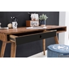 Picture of Solid Wood Sheesham Retro Design Desk With 1 Drawer