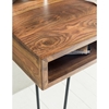 Picture of Solid Wood Sheesham Retro Design Desk With Iron Legs