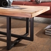 Picture of Mix Wood Coffee Table With Iron Legs
