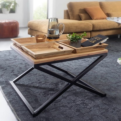 Picture of Freeman Solid Wood Side Table