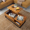 Picture of Solid Wood Sheesham Coffee TAble With Moving Top