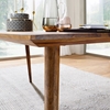Picture of Solid Wood Sheesham Dining Table With Rounded Legs
