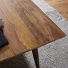 Picture of Solid Wood Sheesham Dining Table With Rounded Legs