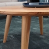 Picture of Solid Wood Coffee Table With 4 Stable Round Legs