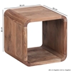 Picture of Solid Wood Landhous Set Of 2 Side Tables