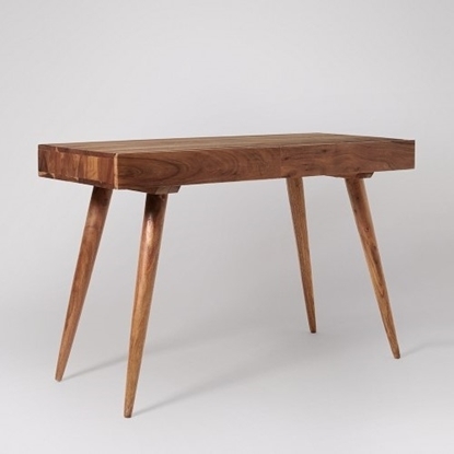 Picture of Solid Wood Desk With Bended Legs