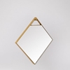 Picture of Rectangual Mirror In Brass Finish