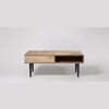 Picture of Solid Wood Negara Coffee Table With Iron Legs