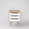 Picture of Solid Wood South Bedside In White Finish
