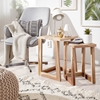 Picture of Solid Wood Sheesham Set Of Stool