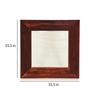 Picture of Sheesham Wood Square Wall Mirror