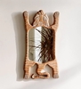 Picture of Wooden Carved Tiger Wall Mirror