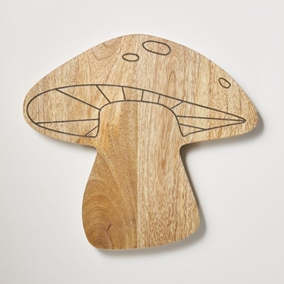 Picture of Wooden Mushroom Designed Choping Board