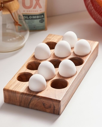 Picture of Dozen Wooden Egg Tray