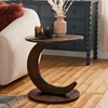 Picture of Solid Wood Crescent Side Table