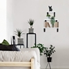 Picture of Set of 3 Mango Floating Wall Shelves