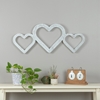 Picture of Large White Triple Heart