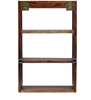 Picture of Taks Solid Wood Book Shelf in Brown Colour