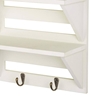 Picture of Mango Wood Floating Wall shelf in White Colour