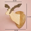 Picture of Wooden Reindeer Head Shield