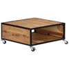 Picture of Solid wood desgin drone coffee table with iron fitting