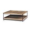 Picture of Solid wood Sigma coffee table with iron