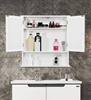 Picture of Mango Wood Wall Cabinet in White Colour