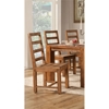 Picture of Amigo  Set of 2 Wooden Side Chairs in  Natural (Brown)