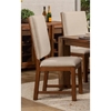 Picture of Amigo Upholstered Side Chairs in  Natural (Brown)
