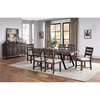 Picture of Coast To Coast Imports Aspen Court Wood Dining Chairs in Brown Rub (Set of 2)