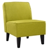 Picture of Riyon Upholstered armchair with  wide seat,  Green