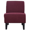 Picture of Riyon Upholstered armchair with  wide seat,   Purple