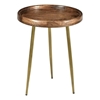Picture of Crestview Collection Wood Bengal Manor Tray Top Accent Table in Gold