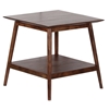 Picture of Porter Designs Portola Solid Acacia Wood End Table - Brown