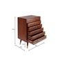 Picture of High Dresser Muskat 6 Drawers
