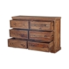 Picture of Porter Designs Taos Solid Sheesham Wood Dresser - Brown