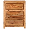 Picture of vidaXL Drawer Cabinet 23.6"x13"x29.5" Solid Sheesham Wood